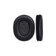 Csere fülpárnák Audio-Technica ATH-M50X fejhallgatóhoz, PU bőr, Fekete, 1 pár