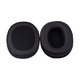 Csere fülpárnák Marshall Monitor fejhallgatóhoz, Memóriahab + PU bőr, Fekete, 1 pár