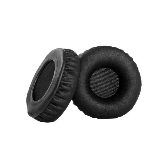 Csere fülpárnák Philips SHB3060fejhallgatóhoz, Memóriahab + PU bőr, Fekete, 1 pár