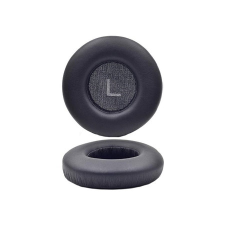 Csere fülpárnák AKG K240S fejhallgatóhoz, Memóriahab + PU bőr, Fekete, 1 pár