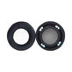 Csere fülpárnák AKG K702 fejhallgatóhoz, Memóriahab + Velúr, Fekete, 1 pár