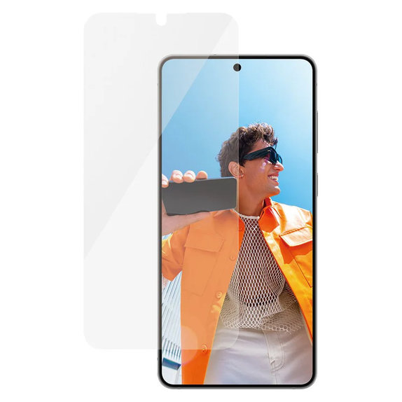 Edzett üveg UWF Ceramic applikátorral Samsung Galaxy S25 Edge készülékhez, Átlátszó, PanzerGlass