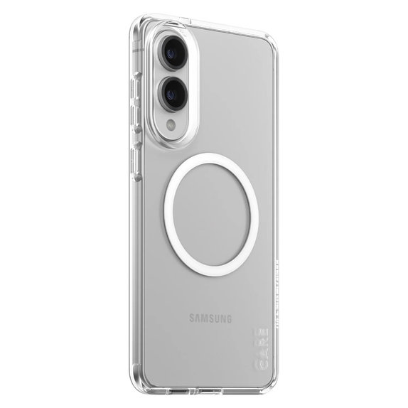 Tok Urban Combat fehér QI-val Samsung Galaxy S25 Edge készülékhez, Átlátszó, PanzerGlass