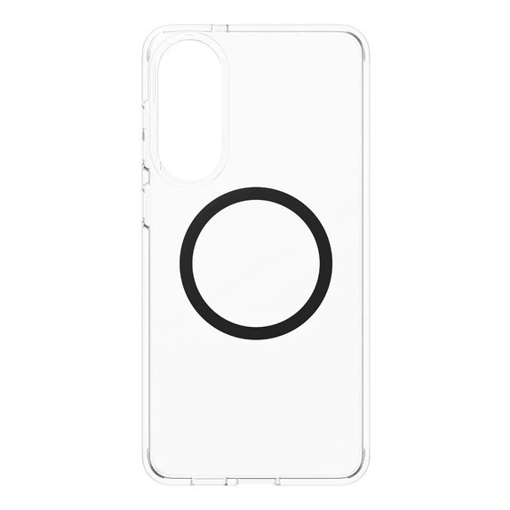 Tok Urban Combat fekete QI-val Samsung Galaxy S25 Edge készülékhez, Átlátszó, PanzerGlass