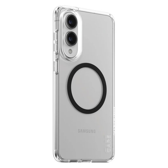 Tok Urban Combat fekete QI-val Samsung Galaxy S25 Edge készülékhez, Átlátszó, PanzerGlass