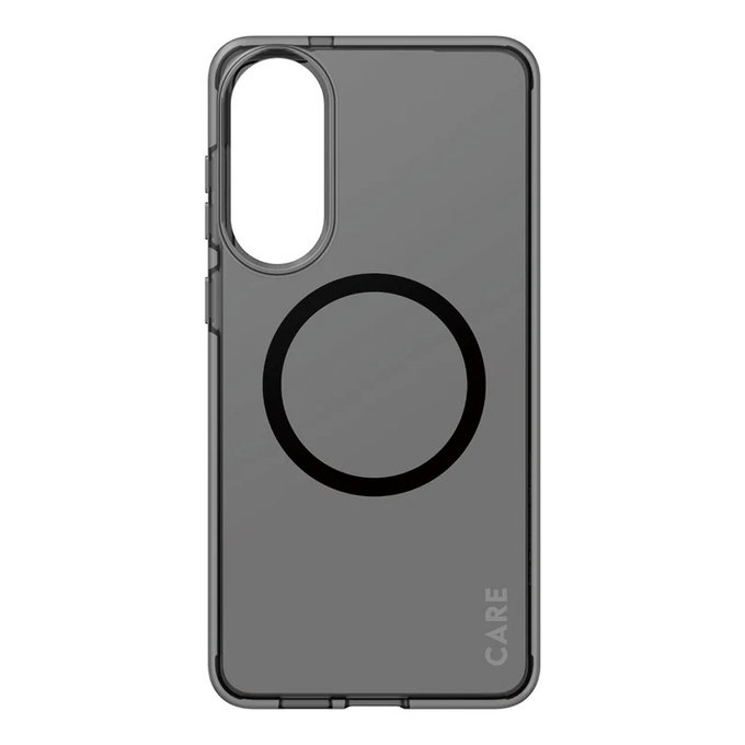 Tok Smokey fekete QI-val Samsung Galaxy S25 Edge készülékhez, Fekete, PanzerGlass
