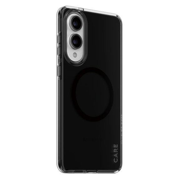 Tok Smokey fekete QI-val Samsung Galaxy S25 Edge készülékhez, Fekete, PanzerGlass
