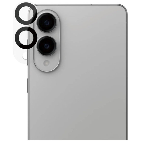 PicturePerfect Kameralencse-védő Samsung S25 Edge készülékhez, Fekete, PanzerGlass