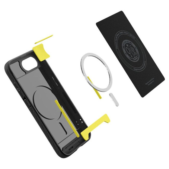Spigen - Tok Rugged Armor MagSafe iPhone 16e, Matte Black