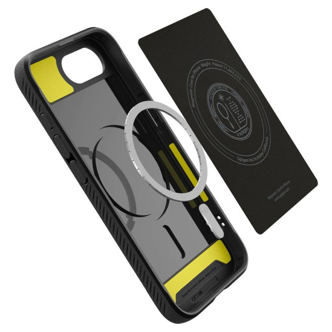 Spigen - Tok Rugged Armor MagSafe iPhone 16e, Matte Black