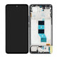 Xiaomi Redmi Note 14 5G 24094RAD4G - LCD Kijelző + Érintőüveg + Keret (Midnight Black) - 56002000O1700 Genuine Service Pack