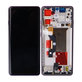 Motorola Edge 60 Pro - LCD Kijelző + Érintőüveg + Keret (Sparkling Grape) - 5D68C30047 Genuine Service Pack
