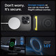 Spigen - Tok Rugged Armor MagSafe iPhone 15 Pro Max, Matte Black