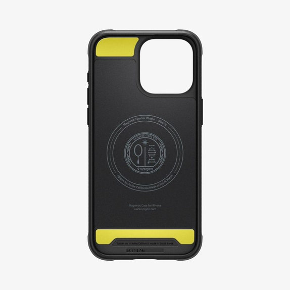 Spigen - Tok Rugged Armor MagSafe iPhone 15 Pro, Matte Black