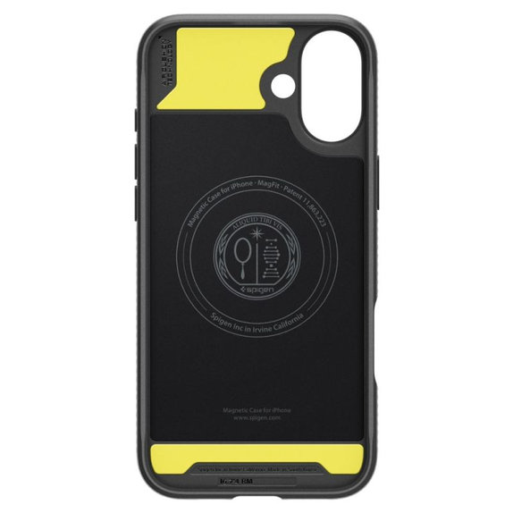 Spigen - Tok Rugged Armor MagSafe iPhone 16, Matte Black