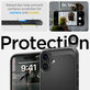 Spigen - Tok Rugged Armor MagSafe iPhone 16, Matte Black