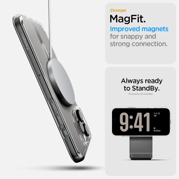 Spigen - Tok Ultra Hybrid "T" MagSafe iPhone 16 Pro Max, fehér