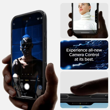 Spigen - Tok Ultra Hybrid "T" MagSafe iPhone 16, Frost Black