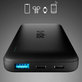 SBS - PowerBank 10000mAh, 10W, Infinity, LiFePO4, USB-C/USB-A, fekete