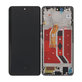 Honor Magic6 Lite - LCD Kijelző + Érintőüveg + Keret (Midnight Black) TFT