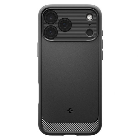 Spigen - Rugged Armor MagSafe tok iPhone 17 Pro Max, Matte Black