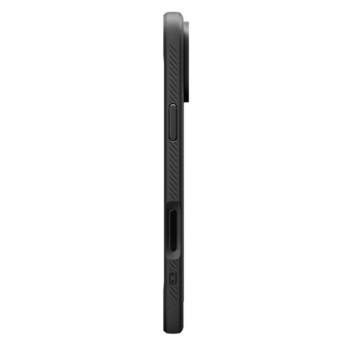 Spigen - Rugged Armor MagSafe tok iPhone 17 Pro Max, Matte Black