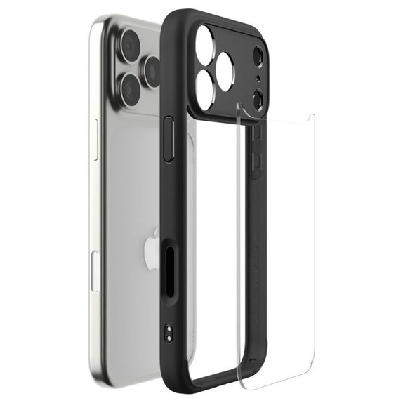 Spigen - Ultra Hybrid tok iPhone 17 Pro Max, Matte Black