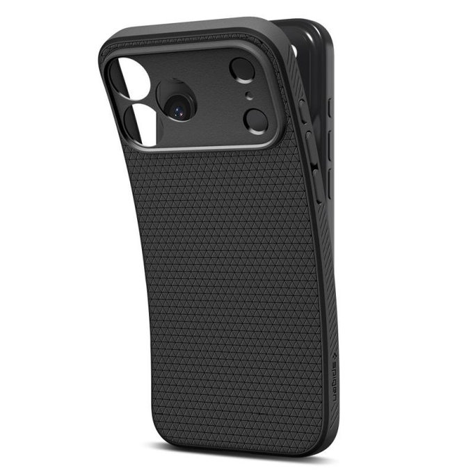 Spigen - Liquid Air tok iPhone 17 Pro, Matte Black