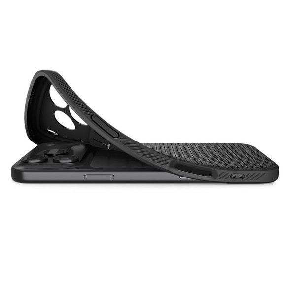Spigen - Liquid Air tok iPhone 17 Pro, Matte Black