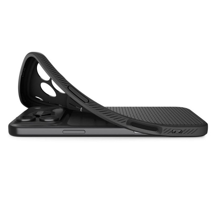 Spigen - Liquid Air tok iPhone 17 Pro, Matte Black