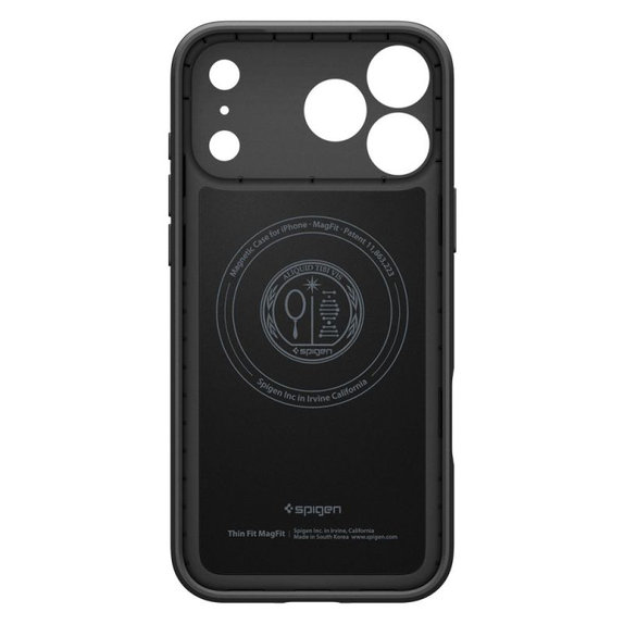 Spigen - Thin Fit MagSafe tok iPhone 17 Pro, fekete