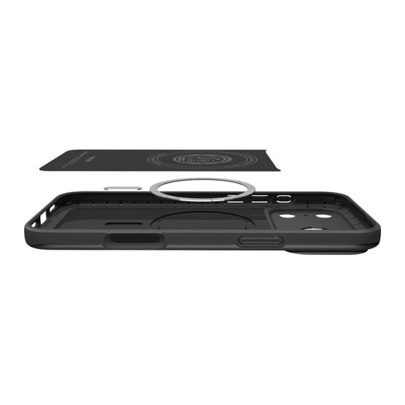 Spigen - Thin Fit MagSafe tok iPhone 17 Pro, fekete