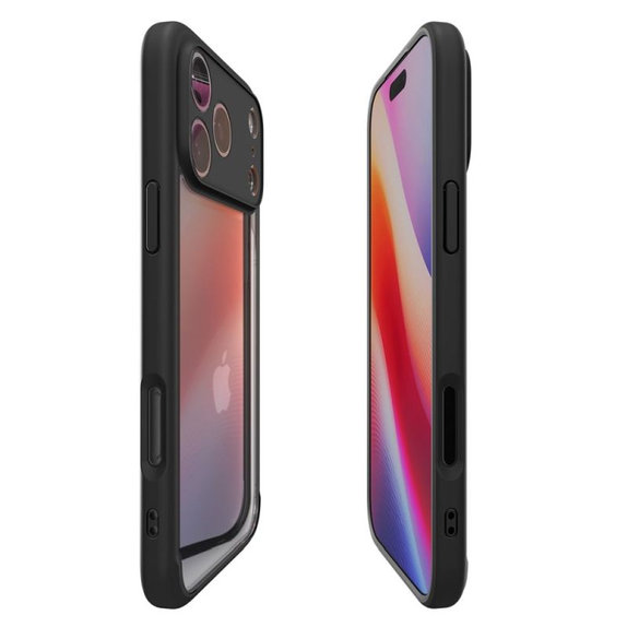 Spigen - Ultra Hybrid tok iPhone 17 Pro, Matte Black
