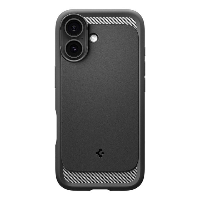 Spigen - Rugged Armor MagSafe tok iPhone 17, Matte Black