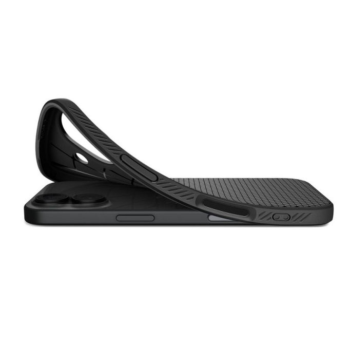 Spigen - Liquid Air tok iPhone 17, Matte Black