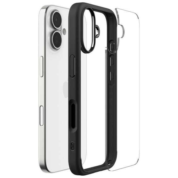 Spigen - Ultra Hybrid tok iPhone 17, Matte Black