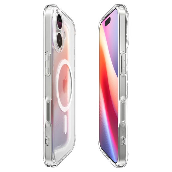 Spigen - Ultra Hybrid MagSafe tok iPhone 17, fehér