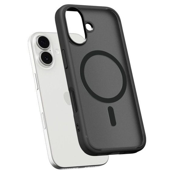 Spigen - Ultra Hybrid MagSafe tok iPhone 17, Frost Black