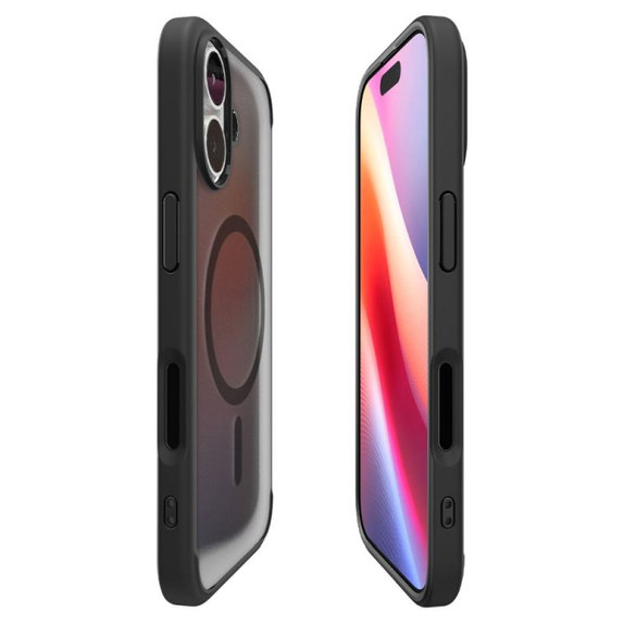Spigen - Ultra Hybrid MagSafe tok iPhone 17, Frost Black