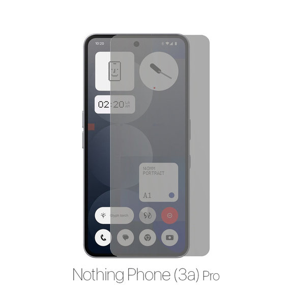 FixPremium HydroGel Anti-Spy - Védőfólia - Nothing Phone (3a) Pro