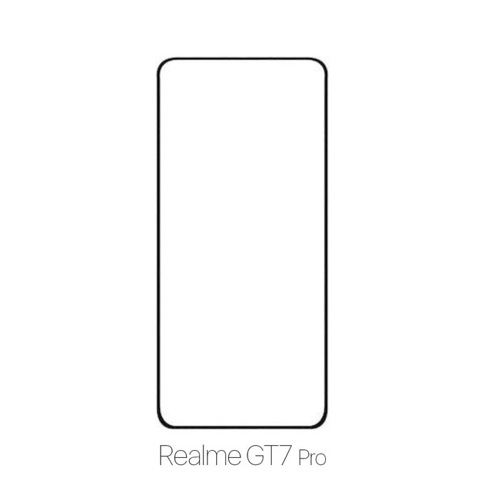 FixPremium FullCover Glass - Edzett üveg - Realme GT7 Pro