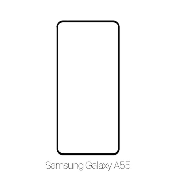 FixPremium FullCover Glass - Edzett üveg - Samsung Galaxy A55 A556B