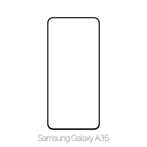 FixPremium FullCover Glass - Edzett üveg - Samsung Galaxy A35 A356B