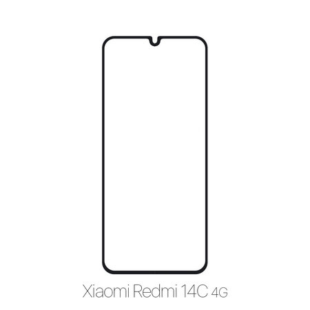 FixPremium FullCover Glass - Edzett üveg - Xiaomi Redmi 14C 4G