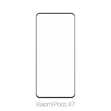 FixPremium FullCover Glass - Edzett üveg - Xiaomi Poco X7