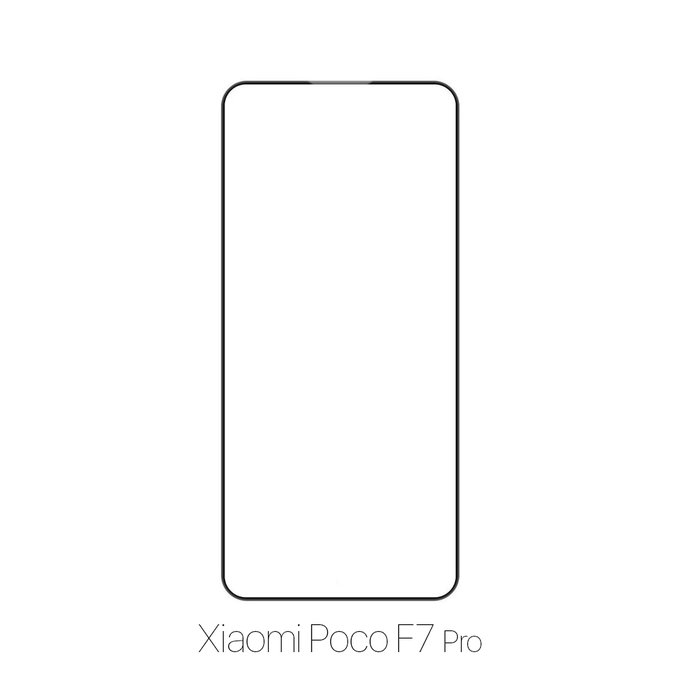 FixPremium FullCover Glass - Edzett üveg - Xiaomi Poco F7 Pro