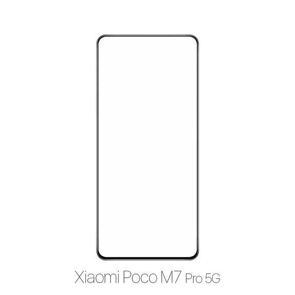 FixPremium FullCover Glass - Edzett üveg - Xiaomi Poco M7 Pro 5G