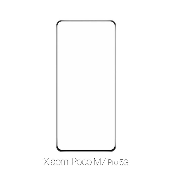 FixPremium FullCover Glass - Edzett üveg - Xiaomi Poco M7 Pro 5G