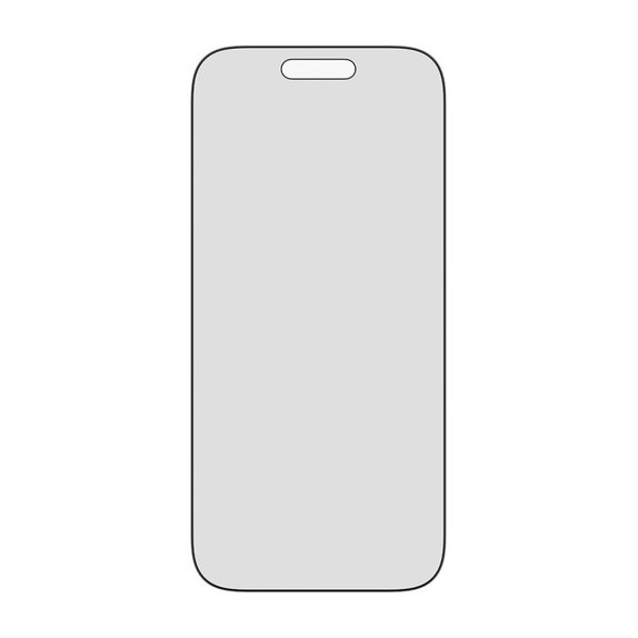 UWF 2-Way Privacy edzett üveg applikátorral iPhone 17 Pro készülékhez, Fekete, PanzerGlass