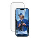 UWF edzett üveg applikátorral iPhone 17/16 Pro, Fekete, PanzerGlass